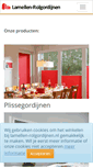 Mobile Screenshot of lamellen-rolgordijnen.nl